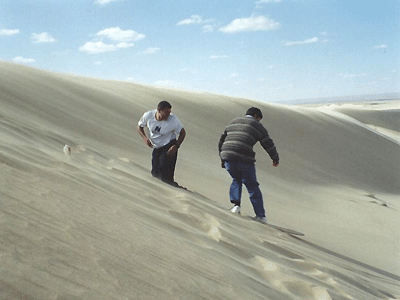 Sandboarding for 2000 years!.